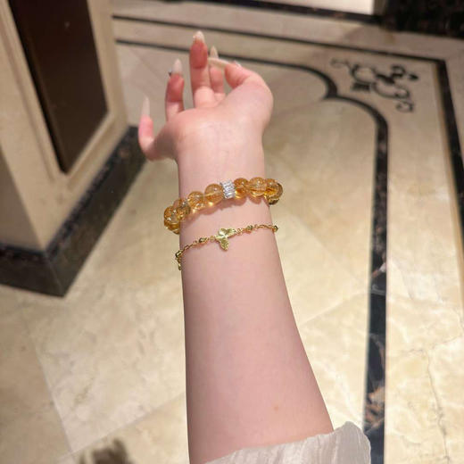 钻石豪门12000积分天然黄水晶手串（8MM） 商品图2