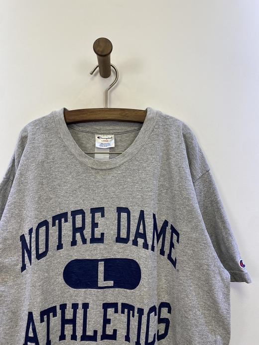 Y2K Vintage Champion 冠军 圣母大学 短袖T恤 _SST(L) 商品图1