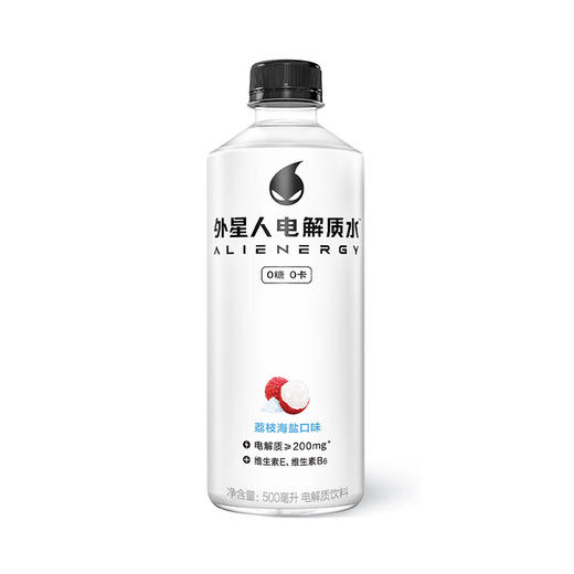 外星人电解质水荔枝海盐口味运动饮料 500ml 商品图0