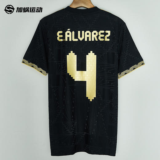 【连球员印号】SFS正品 Adidas阿迪达斯2025年墨西哥特别版黑金球员版球衣 JF2639 商品图1