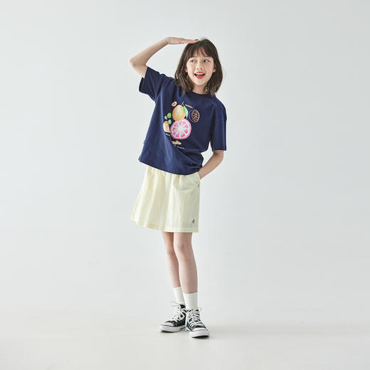 棵初 2025春夏第三波新品印花短袖T恤860K256062MJ 商品图3