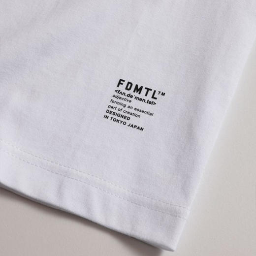 FDMTL PRINTED BORO TEE 拼接印花短袖圆领T恤 商品图3