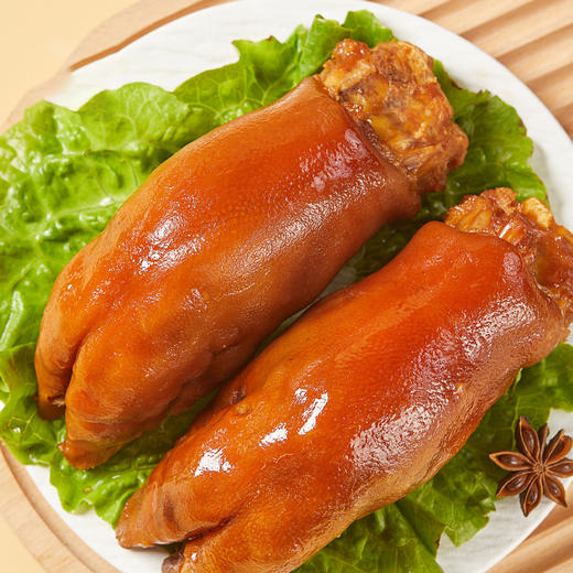 【馋嘴肉食】爆胶猪蹄400g整只袋装酱卤零食 商品图2