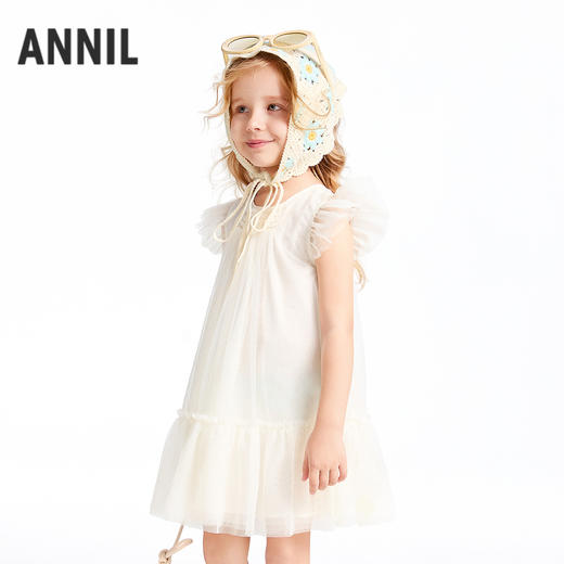 【实体店同款】女童短袖连衣裙夏季新款安奈儿童装XG523657 商品图1