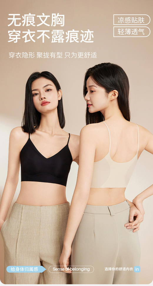 【GZ】无忧购3件盒装凉感无痕内衣319(现货48小时发) 商品图1