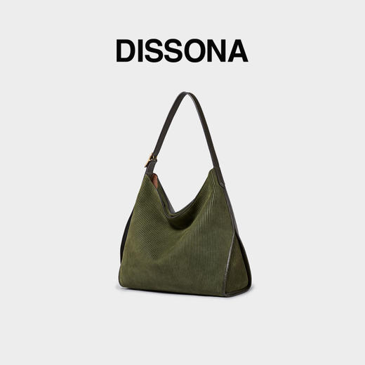 【2F】DISSONA迪桑娜女包2024年冬季新巡游hobo包真皮单肩包大容量包中性腋下包 商品图3