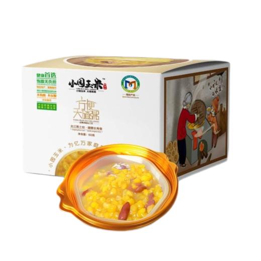 小园玉米*方便大碴粥 （自热盒）50g/盒*5 商品图0