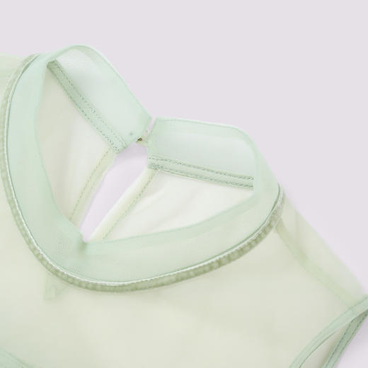 薄荷绿网纱仙美娃娃连衣裙(货号:MS85DR065G1001) 商品图2