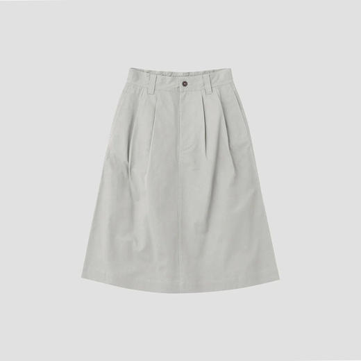 MHL Skirts WASHED COMPACT COTTON 女式水洗工装裙 半身裙 商品图0