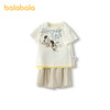 巴拉巴拉宝宝短袖套装夏装婴儿男童衣服两件套舒适透气趣味印花萌 商品缩略图4
