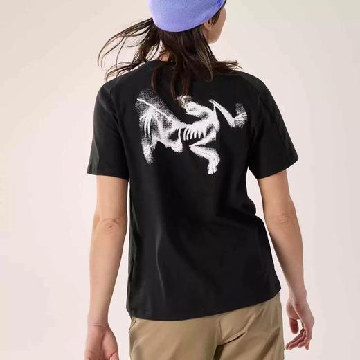 点此购买 始祖鸟夏季男女款后背印花短袖T恤 bk 313478 商品图10