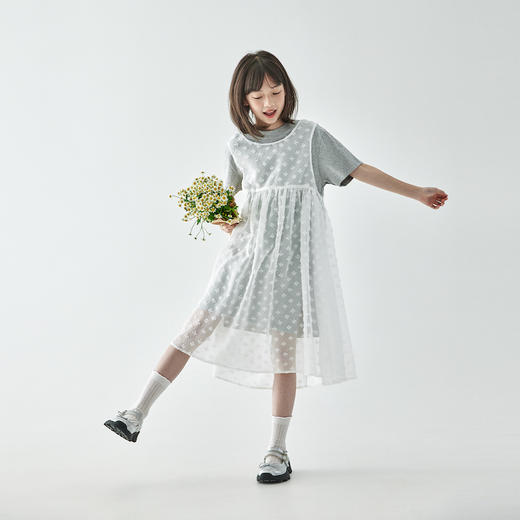 棵初 2025春夏第三波新品两件套连衣裙882K256081MJ 商品图3