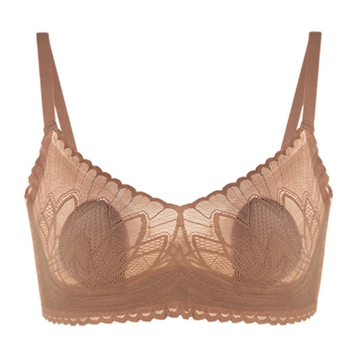 春夏轻奢性感透气蕾丝兔耳杯内衣 乳胶防螨抑菌杯无痕透气内衣 商品图4