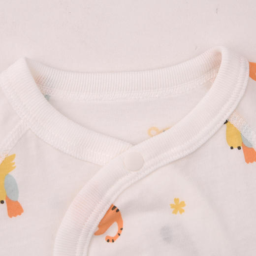 棉果果夏季男童女童5A抗菌防蚊婴儿抗菌长袖半背衣M201110225232 商品图3