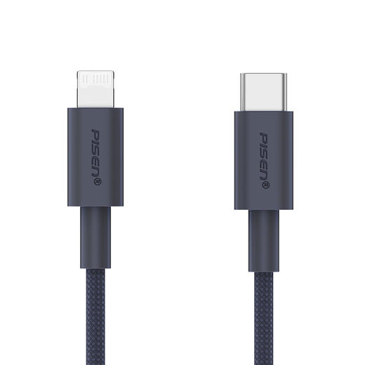 品胜 C to L炫色编织27W快充线0.5米/1.2米/2米 支持苹果设备 3A快充 商品图6
