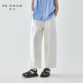 棵初 2025春夏第三波新品白色休闲裤子876K256052CD