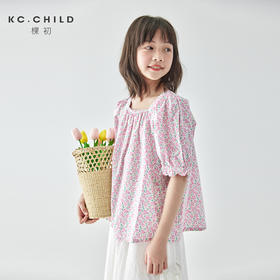 棵初 2025春夏第三波新品宽松碎花小衫876K256057MJ