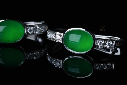 【翠韵】翡翠耳坠-EZ12502023M 商品图5