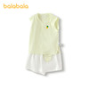 巴拉巴拉宝宝无袖套装夏装男童两件套2025新款时尚潮 商品缩略图4