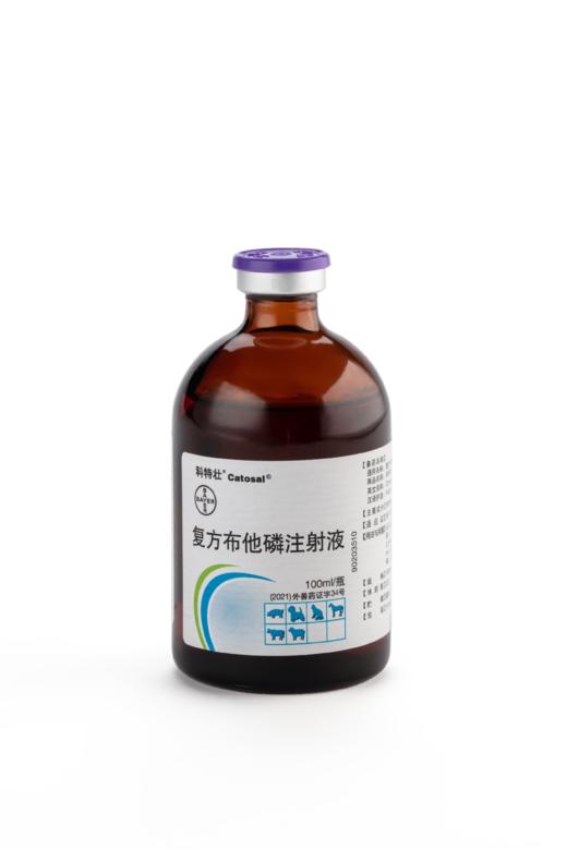 拜耳科特壮布他磷100ml布他磷注射液补能量宠物犬猫猪增食欲 商品图1