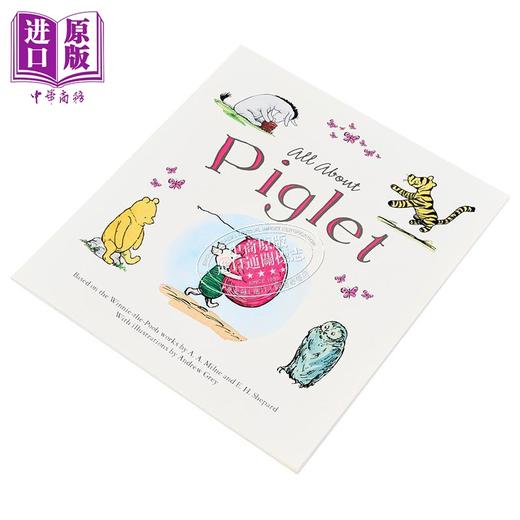 【中商原版】小熊维尼 关于比格烈的一切 Winnie-the-Pooh All About Piglet 英文原版 儿童绘本 卡通动画图画故事书 进口童书 商品图1