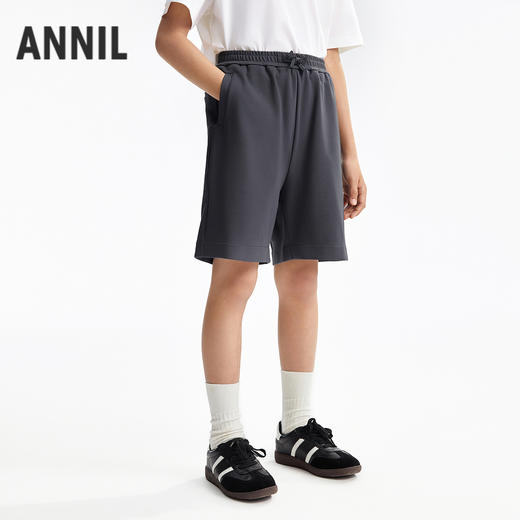 【超舒衣·全棉中裤】安奈儿透气速干柔滑中短裤新款童装实体店同款AM526717 商品图1
