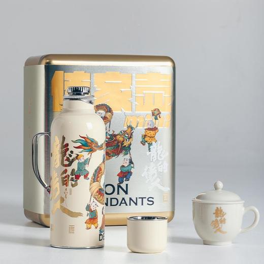 一原得物|一原得物MINI传家壶-龙年舞龙+米盖杯礼盒595升[特价品] 商品图3
