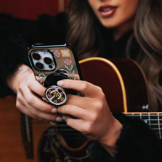 【自由暮色】灵蛇生花·MagSafe圆啪嗒 MAGSAFE磁吸手机气囊支架 Round圆啪嗒系列 撞色 动物 商品图2