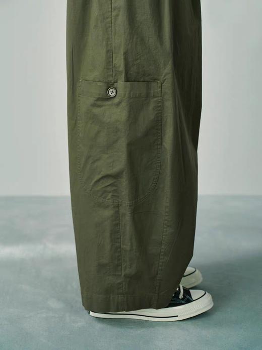 Evistub/E-5CCK212/水洗复古超宽松气球工装长裤 商品图3