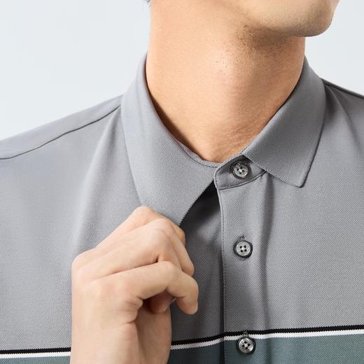 【定位条polo衫】柒牌撞色条纹POLO衫男夏季薄款休闲翻领短袖t恤128T72970 商品图2