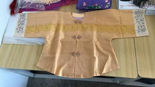 盛唐牡丹&王小潇联名| 手工柞蚕丝手绣外套 商品图0