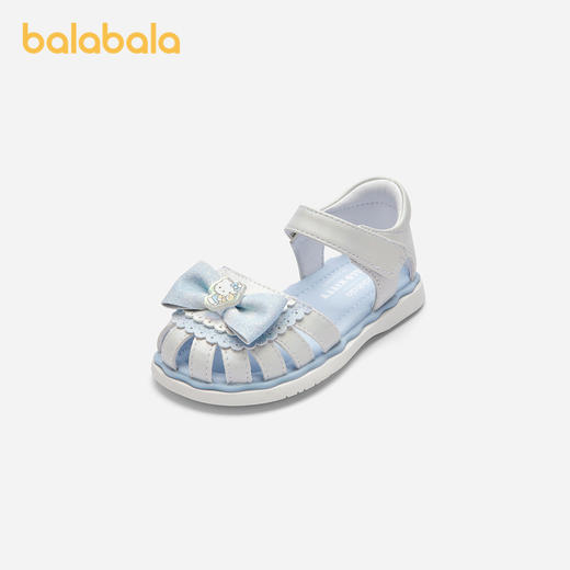 【hellokittyIP】巴拉巴拉宝宝稳步鞋女童包头凉鞋三丽鸥公主鞋夏 商品图0