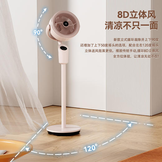 西佑SIUU 八字摇头夜灯循环扇 商品图7