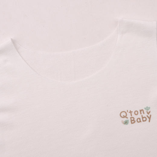 棉果果夏季男童女童家居防蚊5A抗菌随心裁无痕背心M201170425213 商品图1