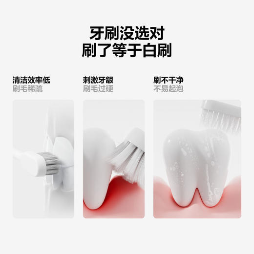 参半宽头净护牙刷双支装 商品图1