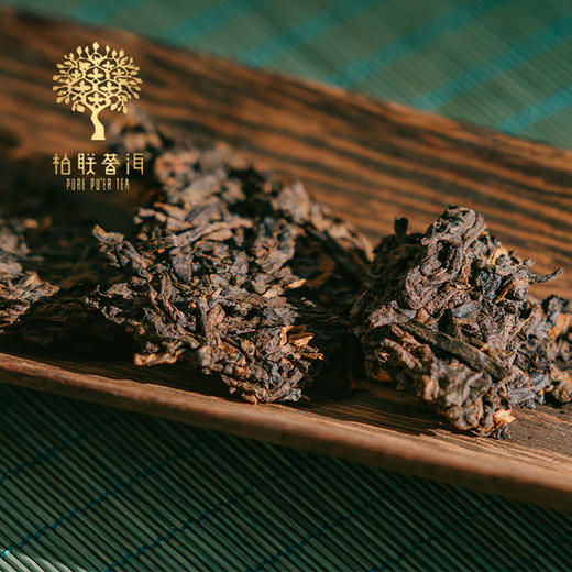 柏联普洱  2025 景迈山熟饼 古籽熟茶 普洱茶 紧压茶 饼茶 357g 商品图2