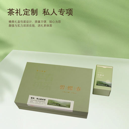 【直送到家】180g荆川茶晏2025年碧螺春（明前一级） 商品图2