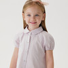 【马克珍妮 芦芙】春装新款 女童娃娃领纯棉半袖小衫230096 商品缩略图3