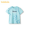 巴拉巴拉童装打底衫儿童短袖t恤男大童印花夏装洋气时尚上衣舒适 商品缩略图1
