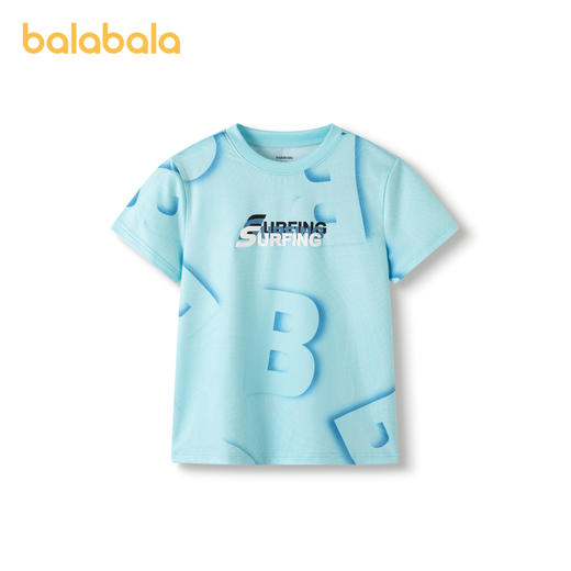 巴拉巴拉童装打底衫儿童短袖t恤男大童印花夏装洋气时尚上衣舒适 商品图1