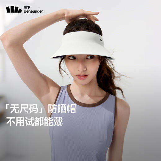 UL711蕉下蛋卷一体无痕空顶防晒帽RJ032 商品图5