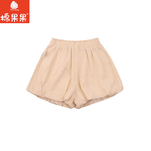 棉果果夏季商场专柜同款女童短裤花苞短裤M222203425316 商品图1