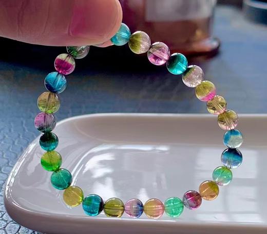 6mm-7mm西瓜碧玺手串 商品图1