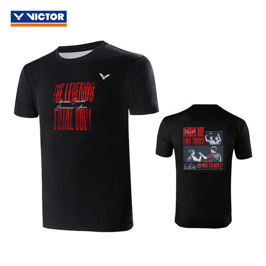 胜利威克多 男女同款 亨德拉限定版运动T恤 T-501DTL 商品图0