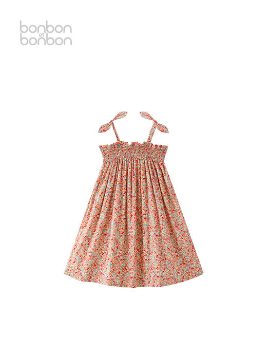 小浆果吊带打揽连衣裙 商品图1