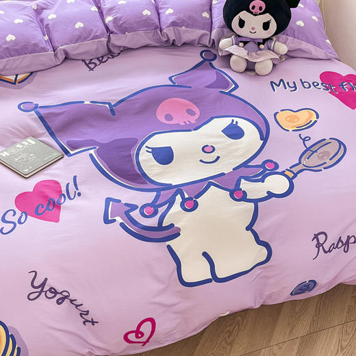 顶柔三丽鸥大版全棉三/四件套TJ1675 商品图3