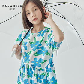 棵初 2025春夏第三波新品印花连衣裙857T24064