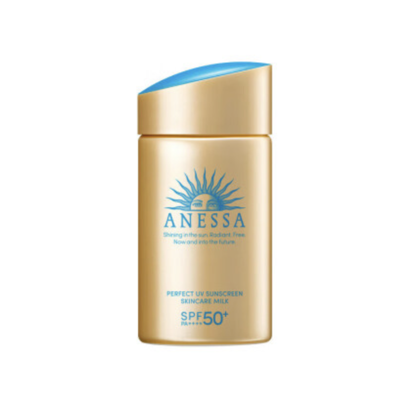 安热沙（Anessa）金灿倍护防晒乳60mL小金瓶安耐晒高倍防晒防水防汗