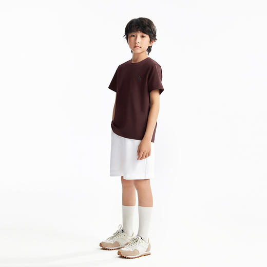 【超舒衣·全棉中裤】安奈儿透气速干柔滑中短裤新款童装实体店同款AM526717 商品图5