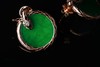 【瑞蛇】绿翠平安扣耳钉-EZ12502012 商品缩略图4